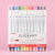 Zebra Clickart Knock Sign Pen 12 Color Set - Standard