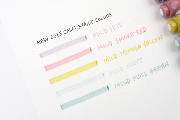 Zebra Mildliner Double Sided Highlighters - NEW COLORS