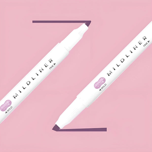 Zebra Mildliner Double Sided Highlighters - NEW COLORS
