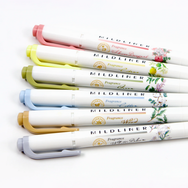 Zebra Mildliner Fragrance Double Sided Highlighters