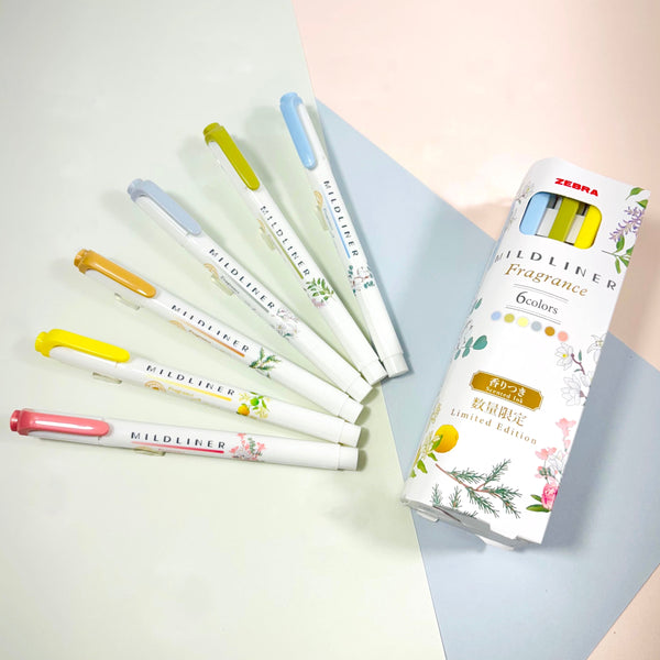 Zebra Mildliner Fragrance Double Sided Highlighters