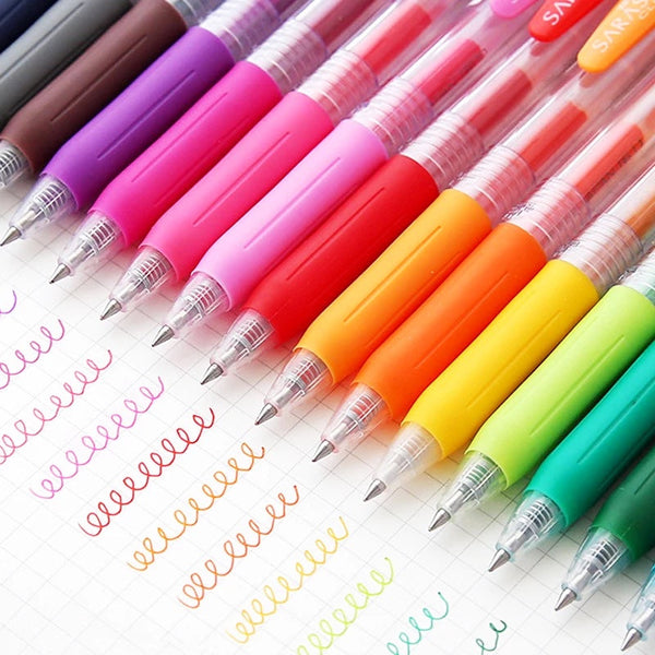 Zebra Sarasa Clip Color Gel Pen Set